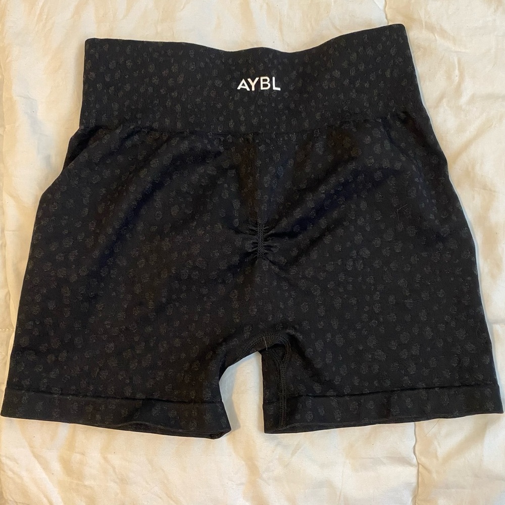 Evolve Speckle Seamless Shorts - Black Size Large